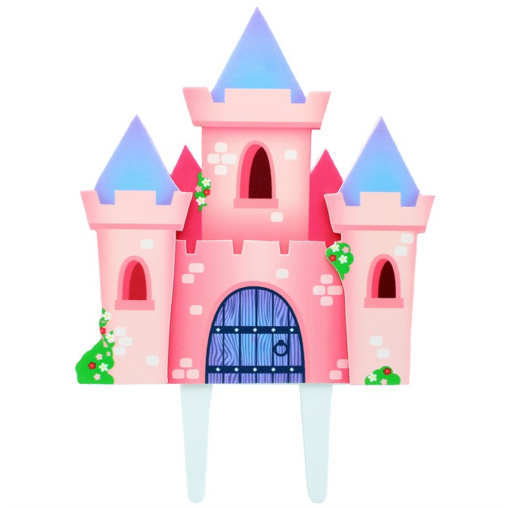 Princess Castle Cake Decoration 160 x 230mm (inc pic)