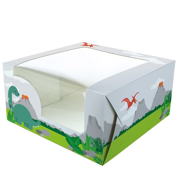 Dinosaur Cake Box -  10 x 5 - 20pk