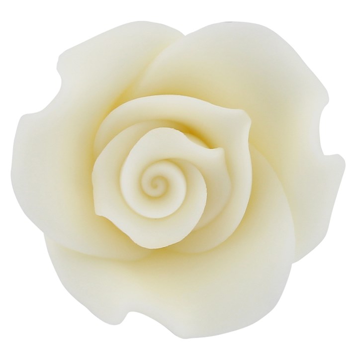 Warm White SugarSoft&reg Roses - excl E171 - 38mm