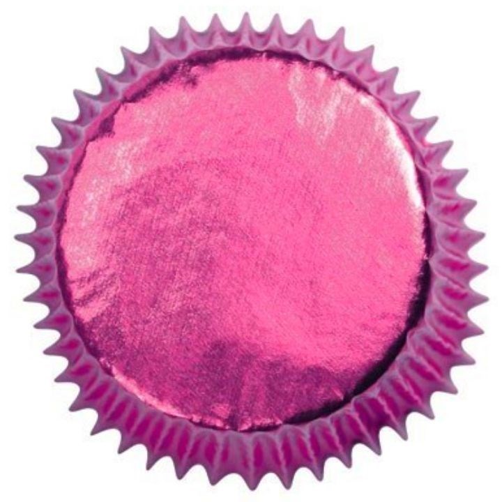 Pink Foil Baking Cases - Bulk - Boxed 495