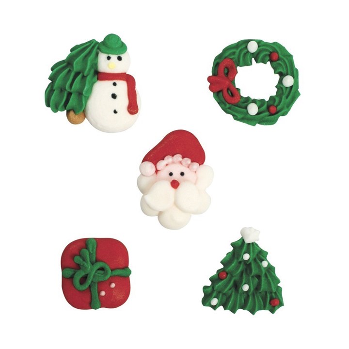 Assorted Christmas Pipings