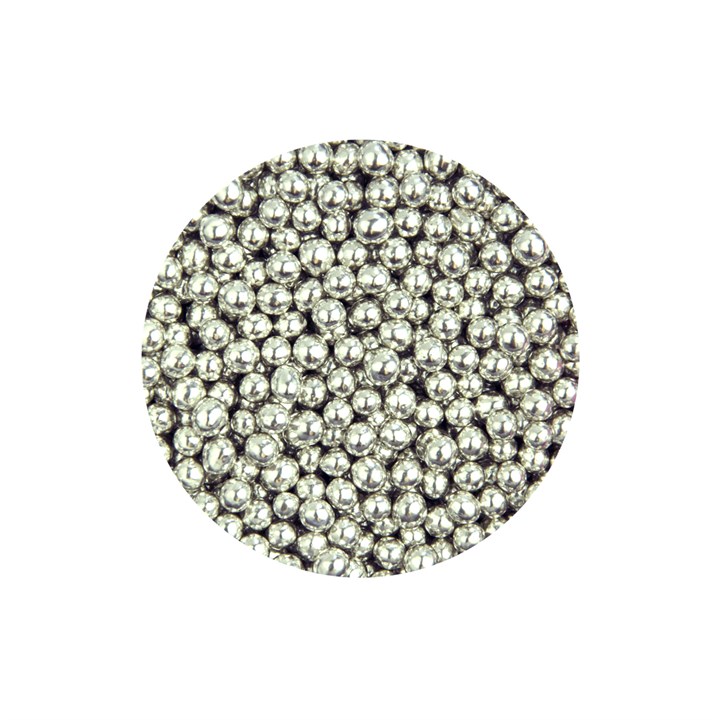 Scrumptious Metallic Silver Pearls, 4mm, 80g Vegan