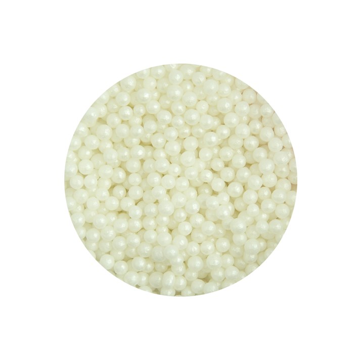 Scrumptious Mother Of Pearl Glimmer Pearls, 4mm, 80g