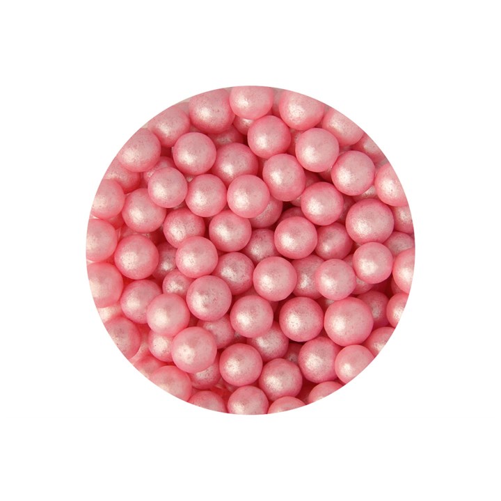 Scrumptious Large Pink Glimmer Pearls, 7mm, 80g