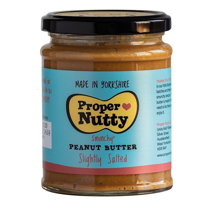 Proper Nutty Slightly Salted Peanut Butter - 6 x 280g