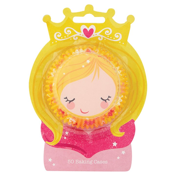 Princess Baking Cases - Pack of 50