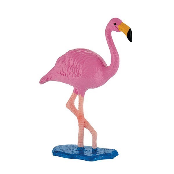 Bullyland Flamingo Figurine - Pink 80mm