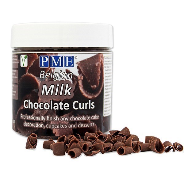 PME Chocolate Curls - Milk