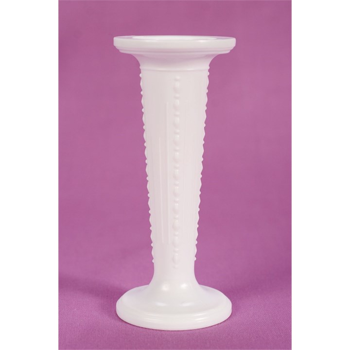 3.5'' Round White Plastic Pillars