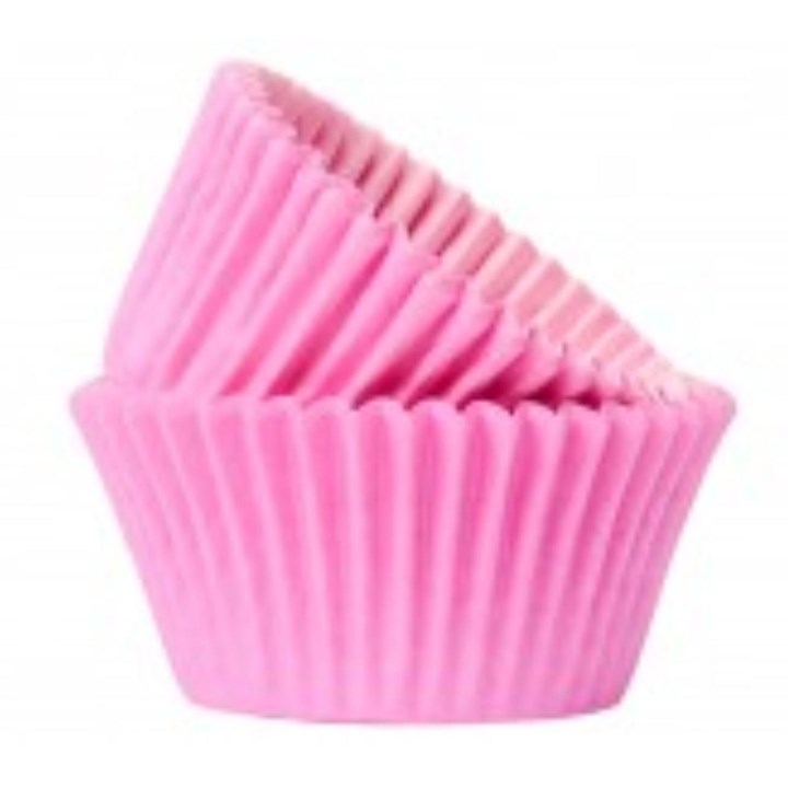 Pink Muffin Cases - 50 pack