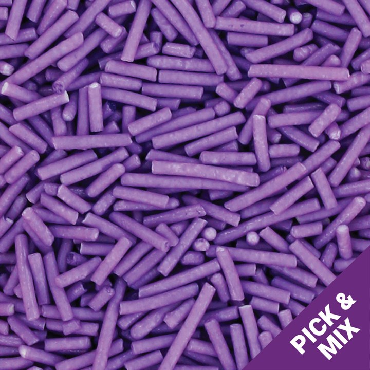 500g Culpitt Select Sprinkle Strands - Purple