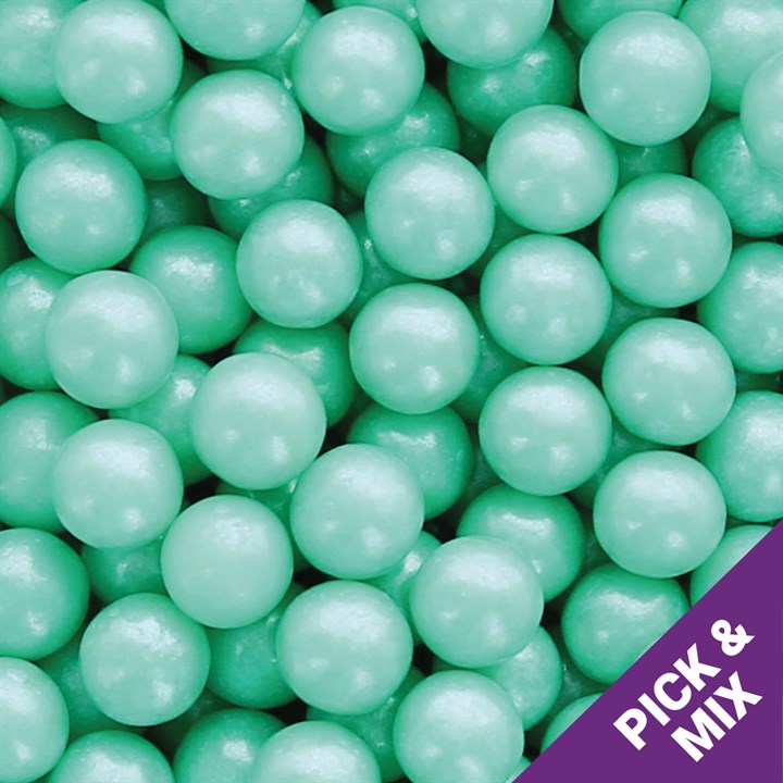 500g Culpitt Select Edible Pearls 7mm - Turquoise