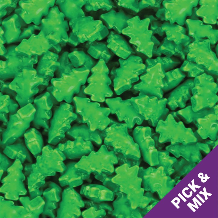 300g Culpitt Select Edible Christmas Trees - Green