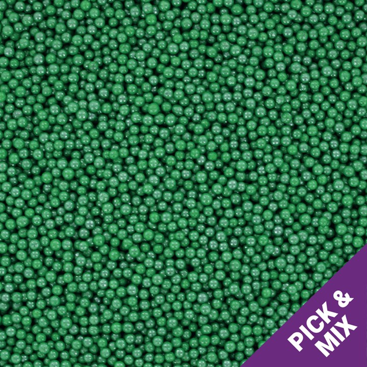 500g Culpitt Select Edible Pearls 2mm - Green