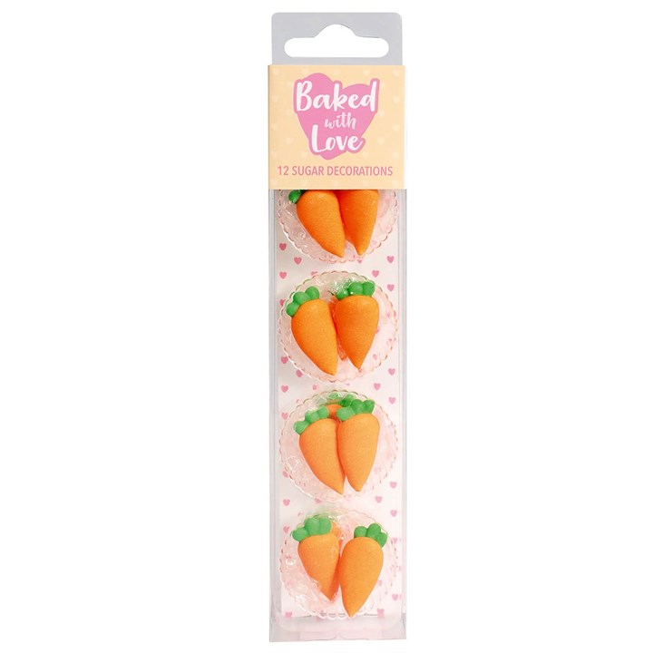 Carrot Cake Decorations by Baked with Love