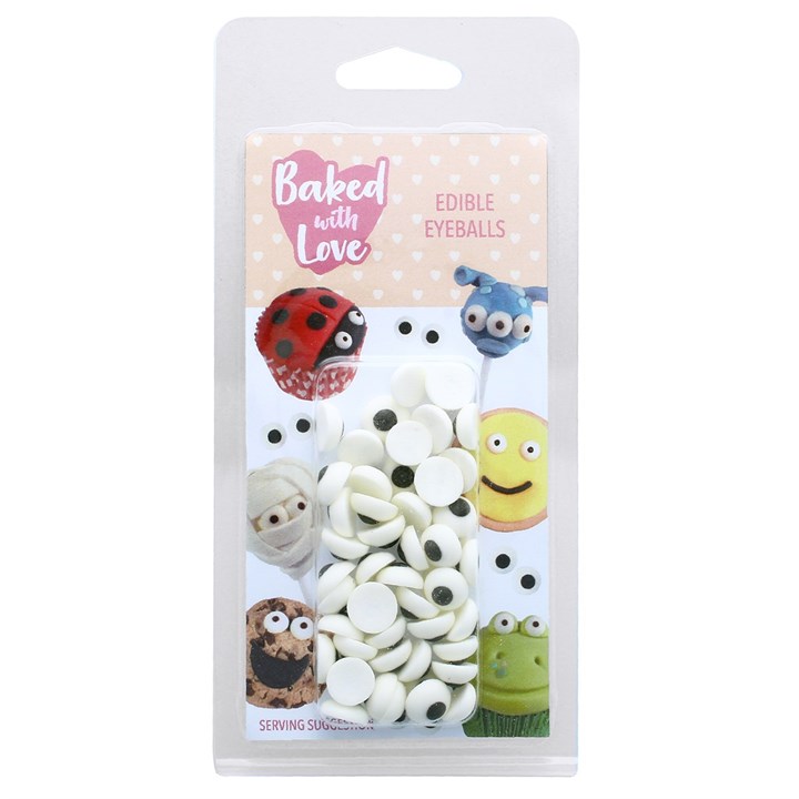 Edible Sugar Eyes by Baked with Love - Pack of 50