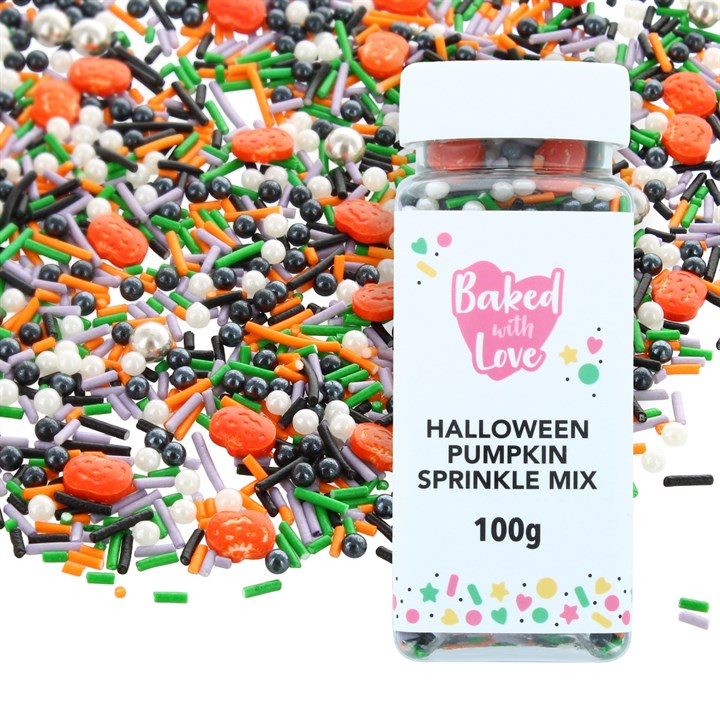 BWL Halloween Pumpkin Sprinkles Mix - 100g