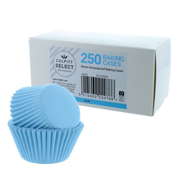 250 Culpitt Select Baking Cases - Blue