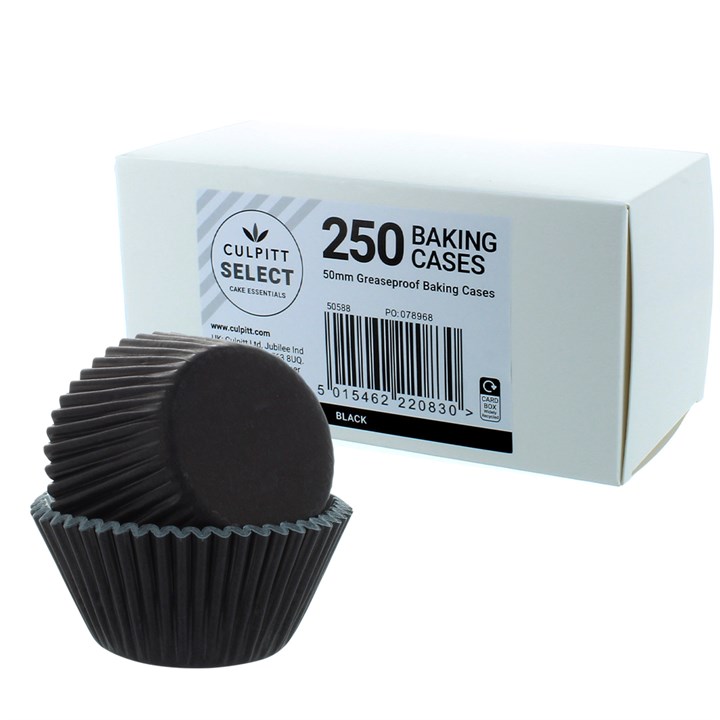 250 Culpitt Select Baking Cases - Black