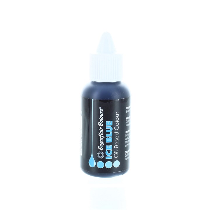 Sugarflair Oil Based Colour Ice Blue 30ml
