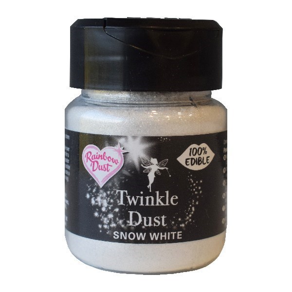 Rainbow Dust Twinkle Dust - Snow White - 25g loose pot