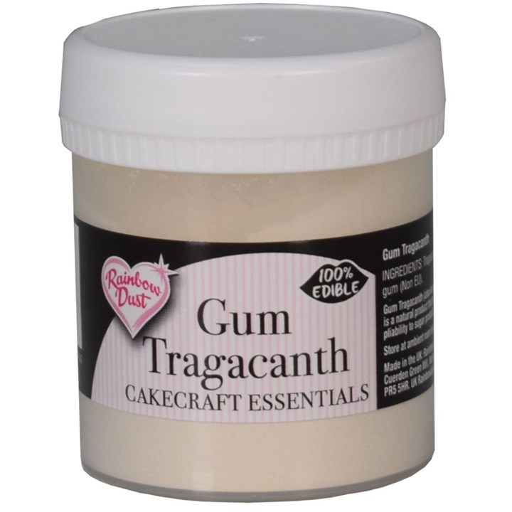 Rainbow Dust Sugarcraft Essentials  Gum Tragacanth 50g