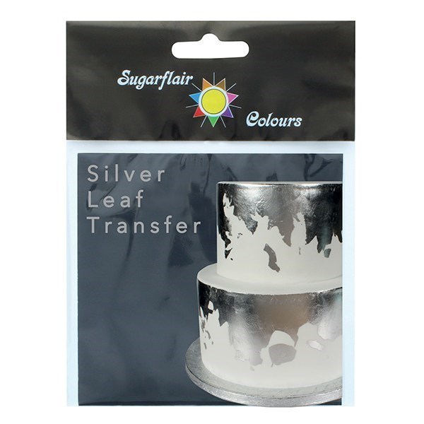 Sugarflair Silver Leaf Sheet