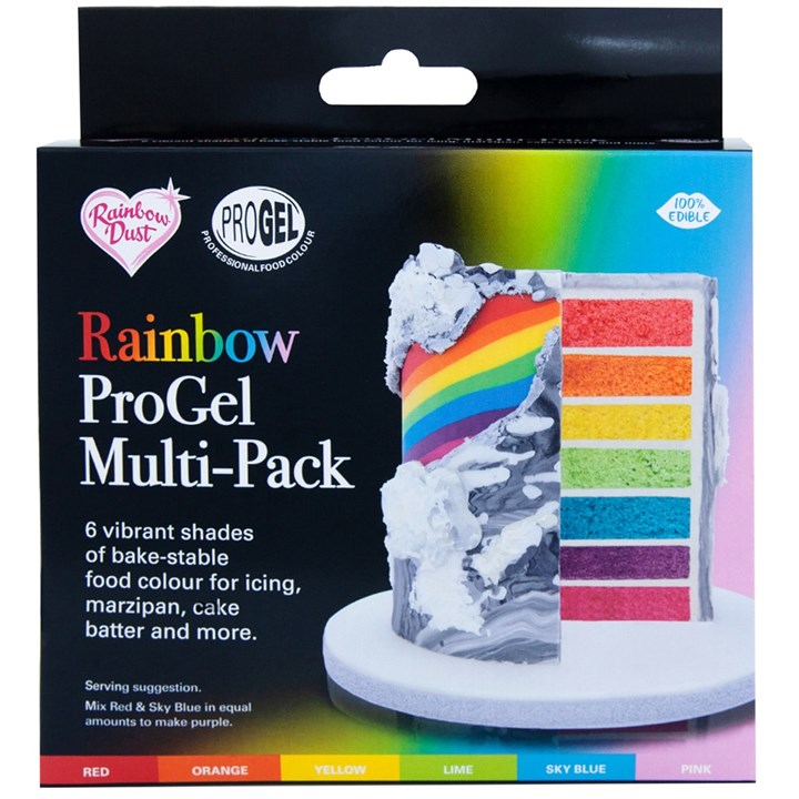 Rainbow Dust ProGel Rainbow Multipack 6 x 25g