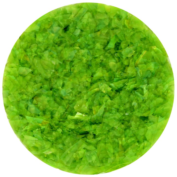 Magic Sparkles Natural Glitter Flakes - Peridot Green - 3g