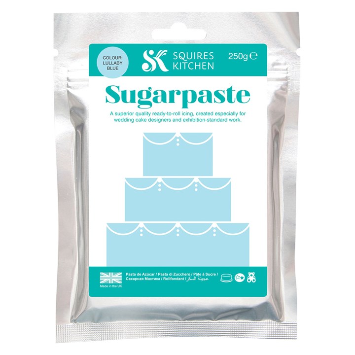 Squires Sugarpaste Lullaby Blue 250g