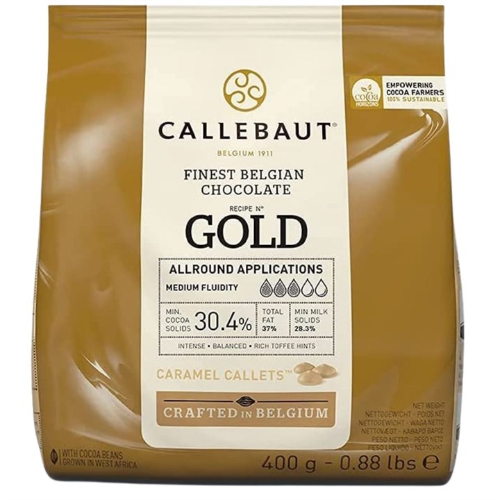 Callebaut Belgian Gold Chocolate 400g