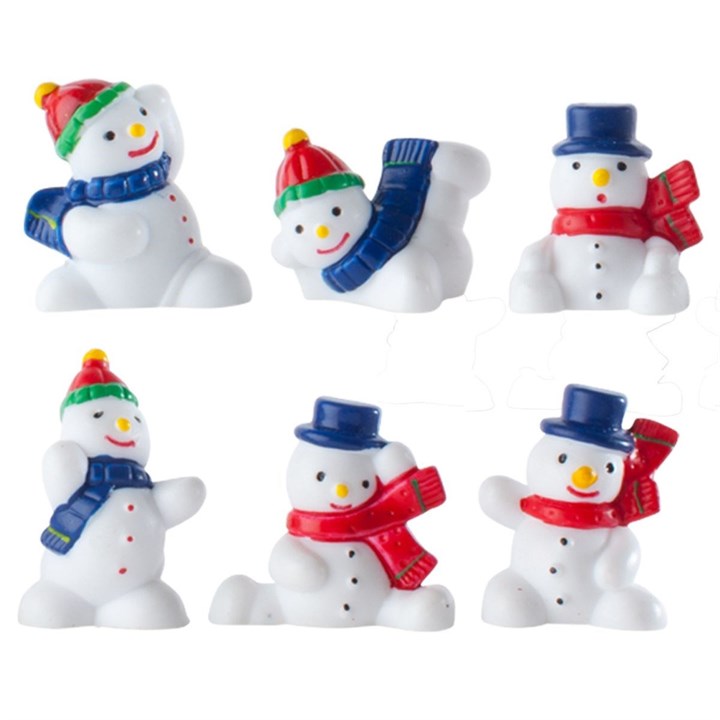 Snowmen Assorted Designs - 35mm approx