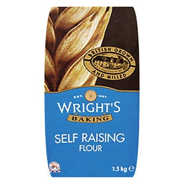 Wrights Self Raising Flour - 1.5kg x 5