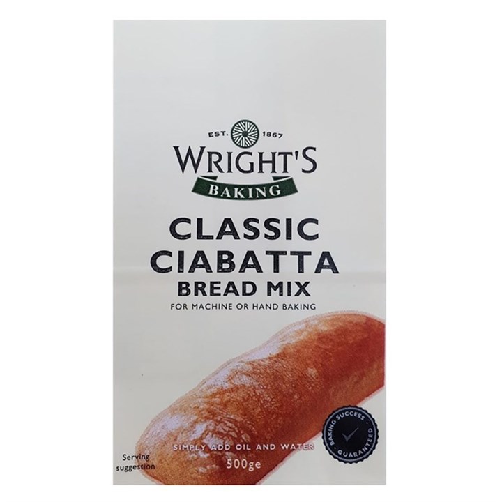 Wrights Ciabatta Bread Mix 500g - single