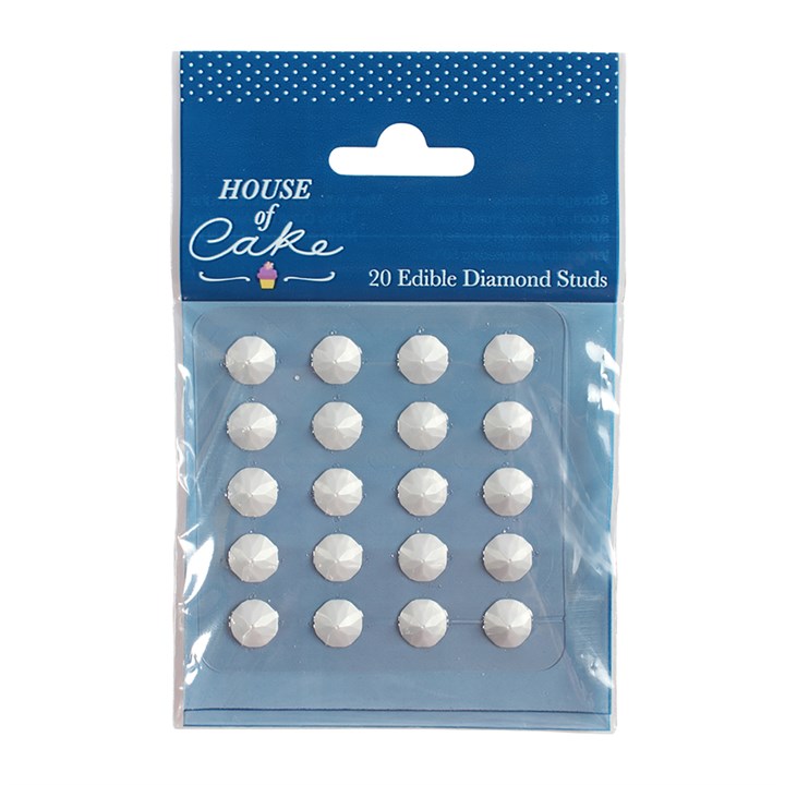 House of Cake Silver Metallic Jelly Studs - Pack of 20