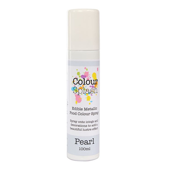 Colour Splash Edible Food Colour Spray Pearl 100ml | Culpitt