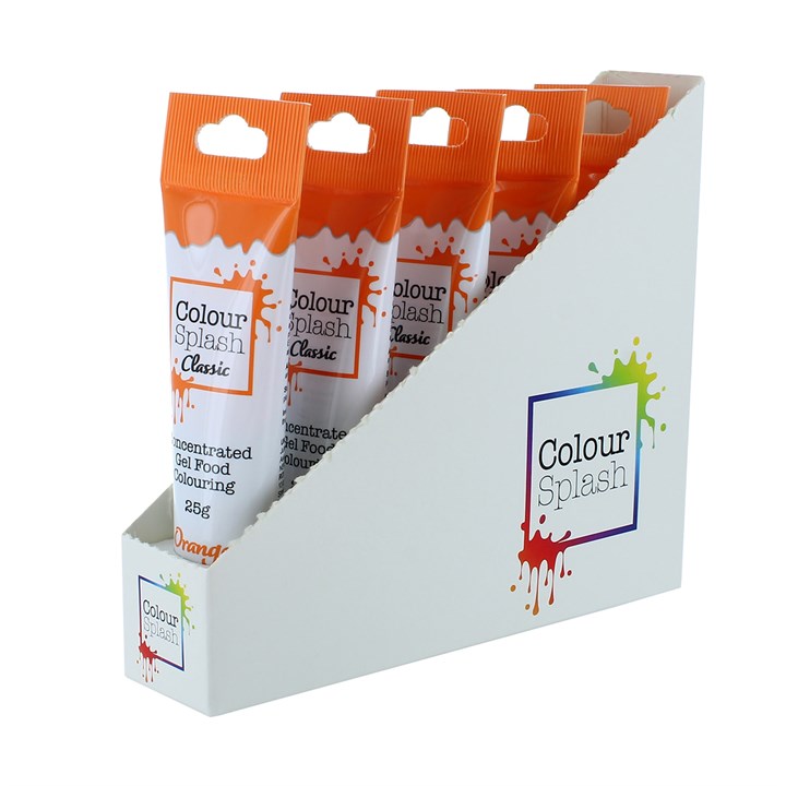 Colour Splash Gel - Orange - 25g x 5