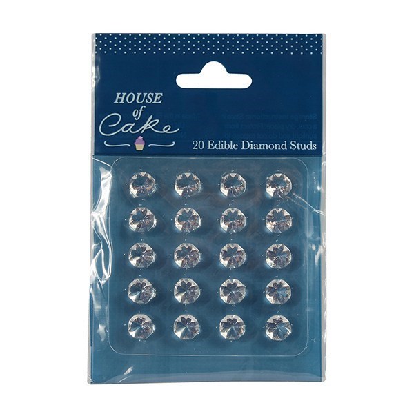 House of Cake Jelly Gems Clear - Pack of 20