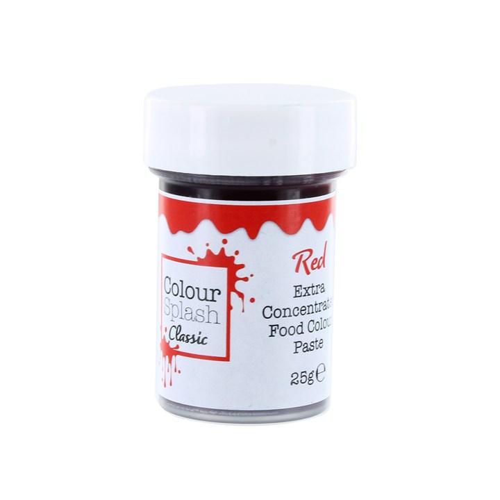 Colour Splash Classic - Extra Concentrated Paste Colour Red 25g