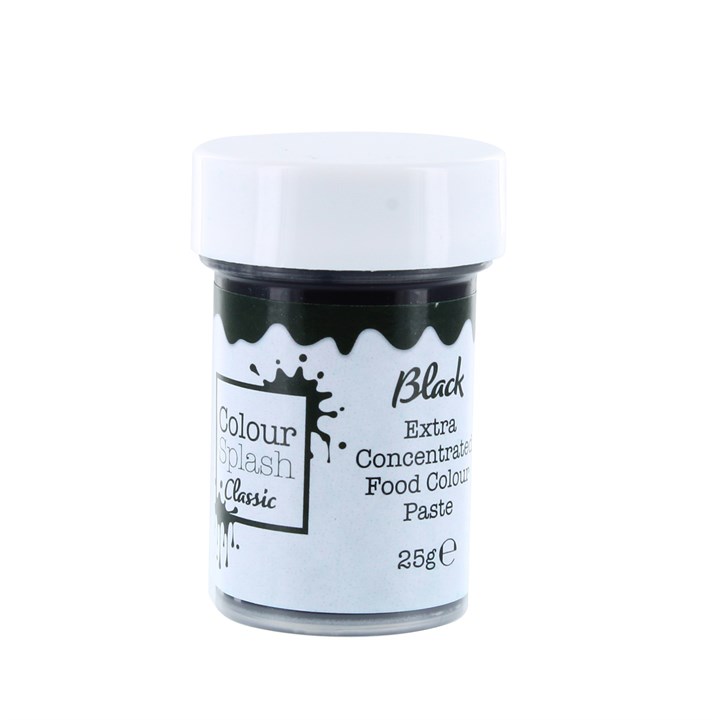 Colour Splash Classic - Extra Concentrated Paste Colour Black 25g