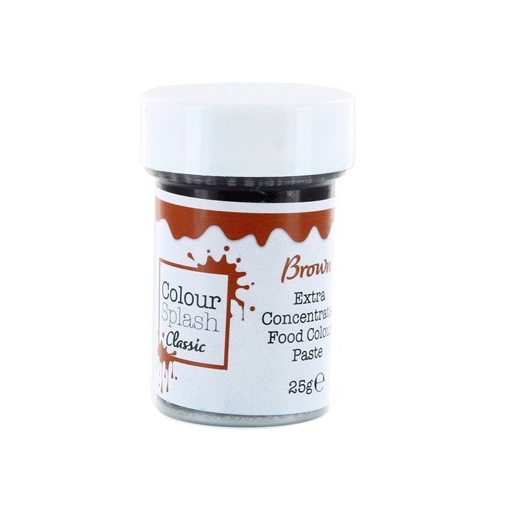 Colour Splash Classic - Concentrated Paste Colour Brown 25g