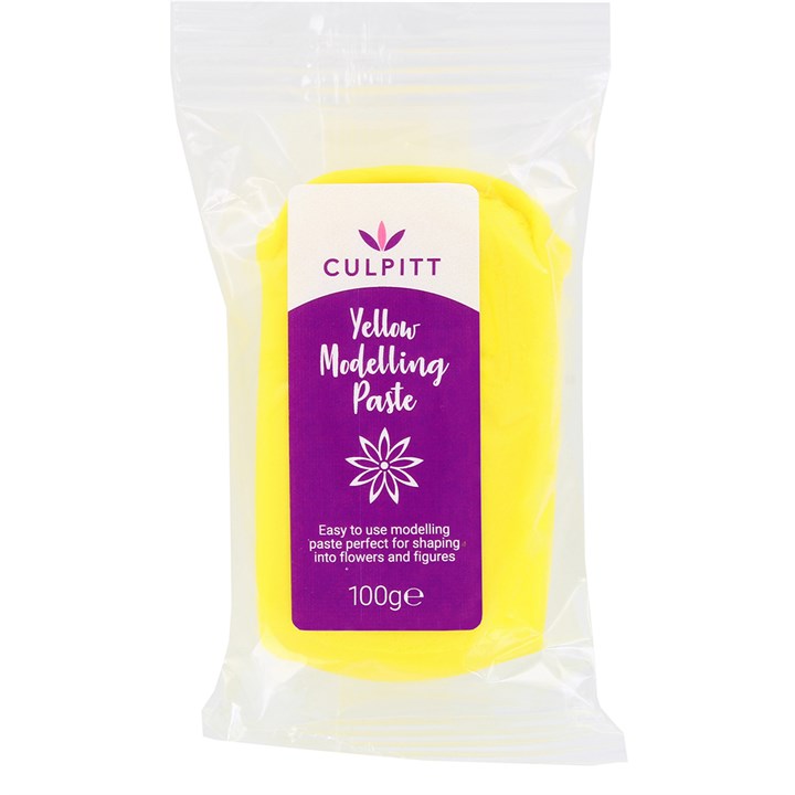 Culpitt Modelling Paste Yellow 100g