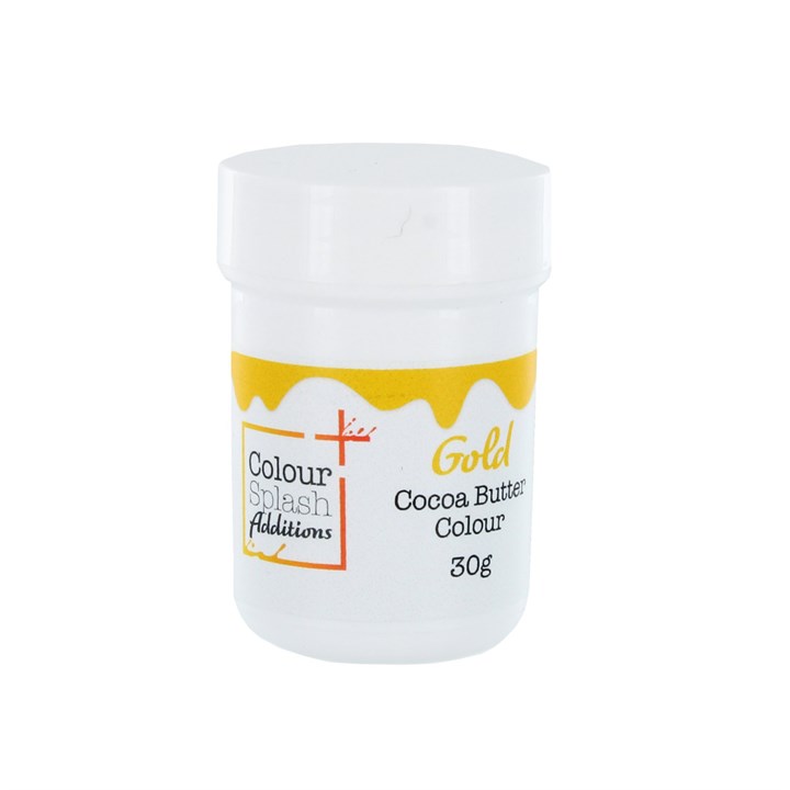 Colour Splash Additions - Cocoa Butter Colour Gold 30g