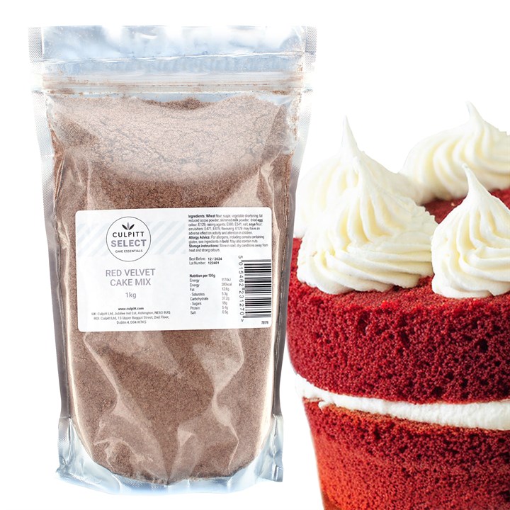 Culpitt Select Cake Mix - Red Velvet - 1kg