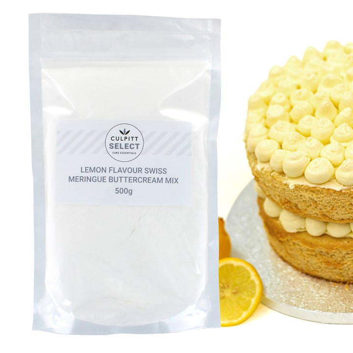 Culpitt Select Frosting - Swiss Meringue Buttercream - Lemon Flavour - 500g