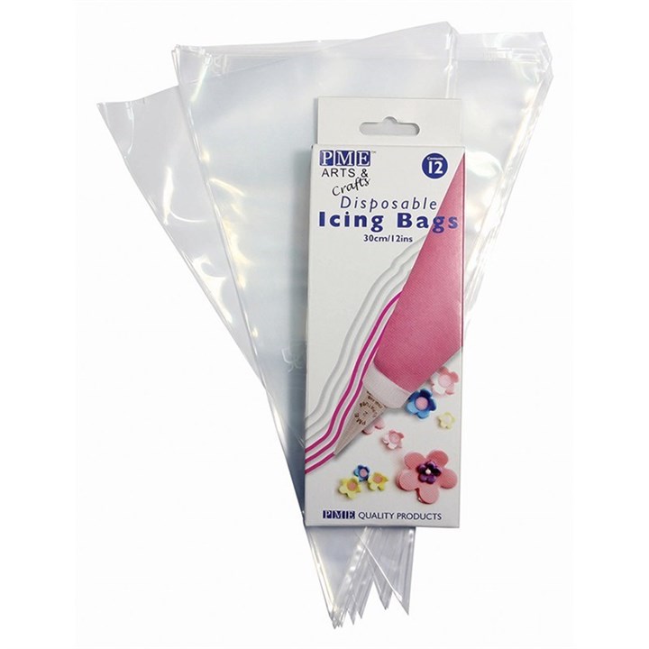 PME Disposable Piping Bags by PME - 12'' - Pack of 12