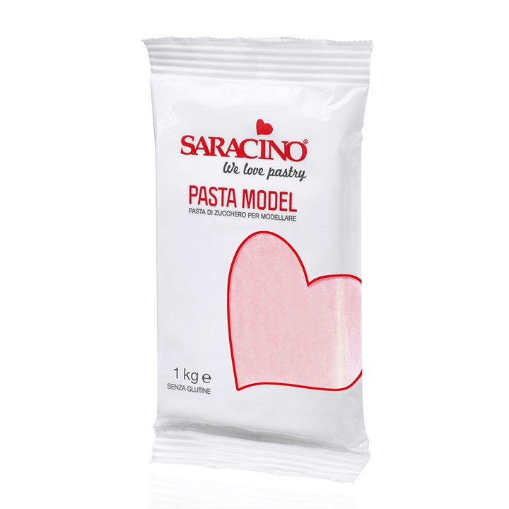Saracino Modelling paste - Baby Pink -6 x 1kg