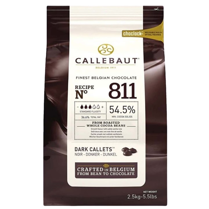 Callebaut Belgian Chocolate - Dark - 2.5kg