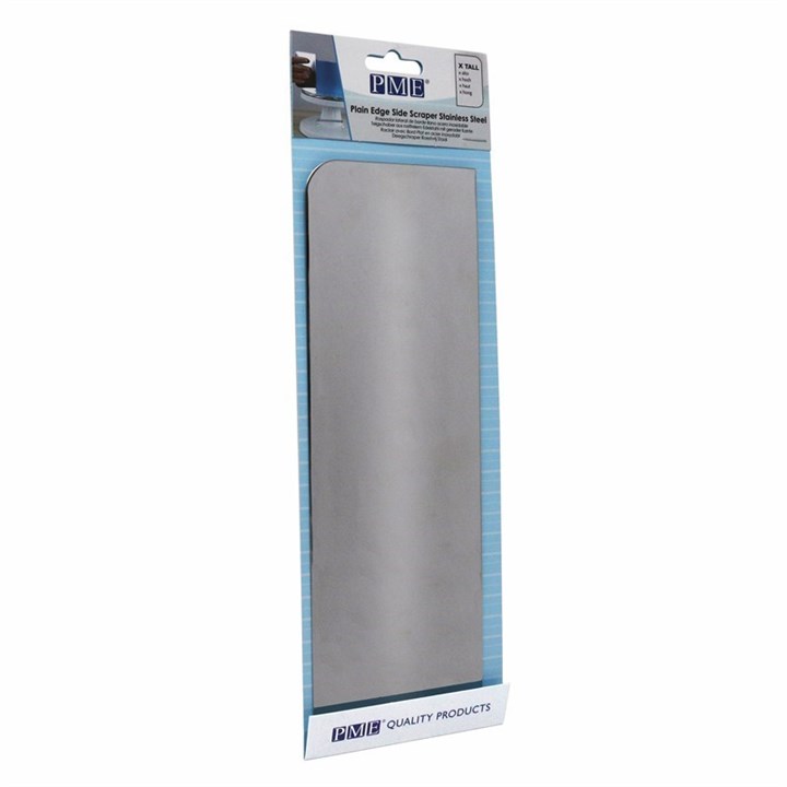 PME Extra Tall Stainless Steel Side Scraper - 10inch