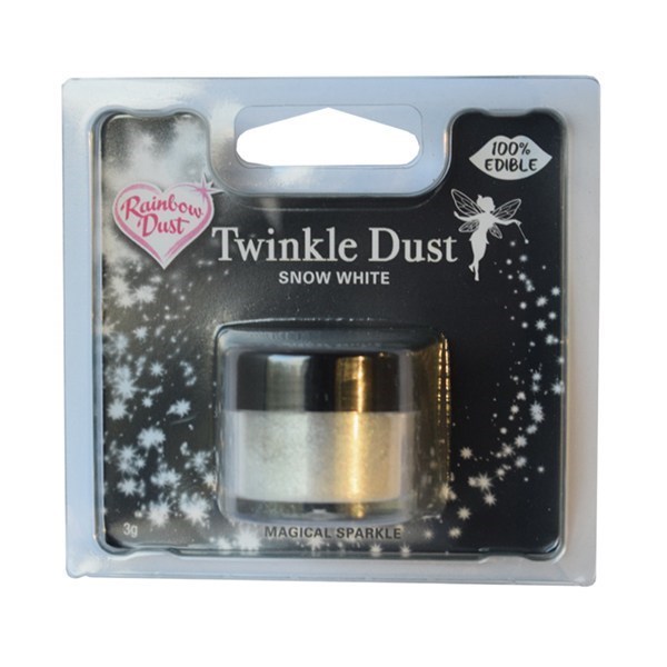 Rainbow Dust Twinkle Dust - Snow Dust - 3g - Retail Packed